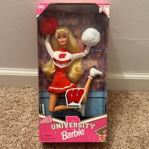 Barbie Wisconsin Badgers Cheerleader